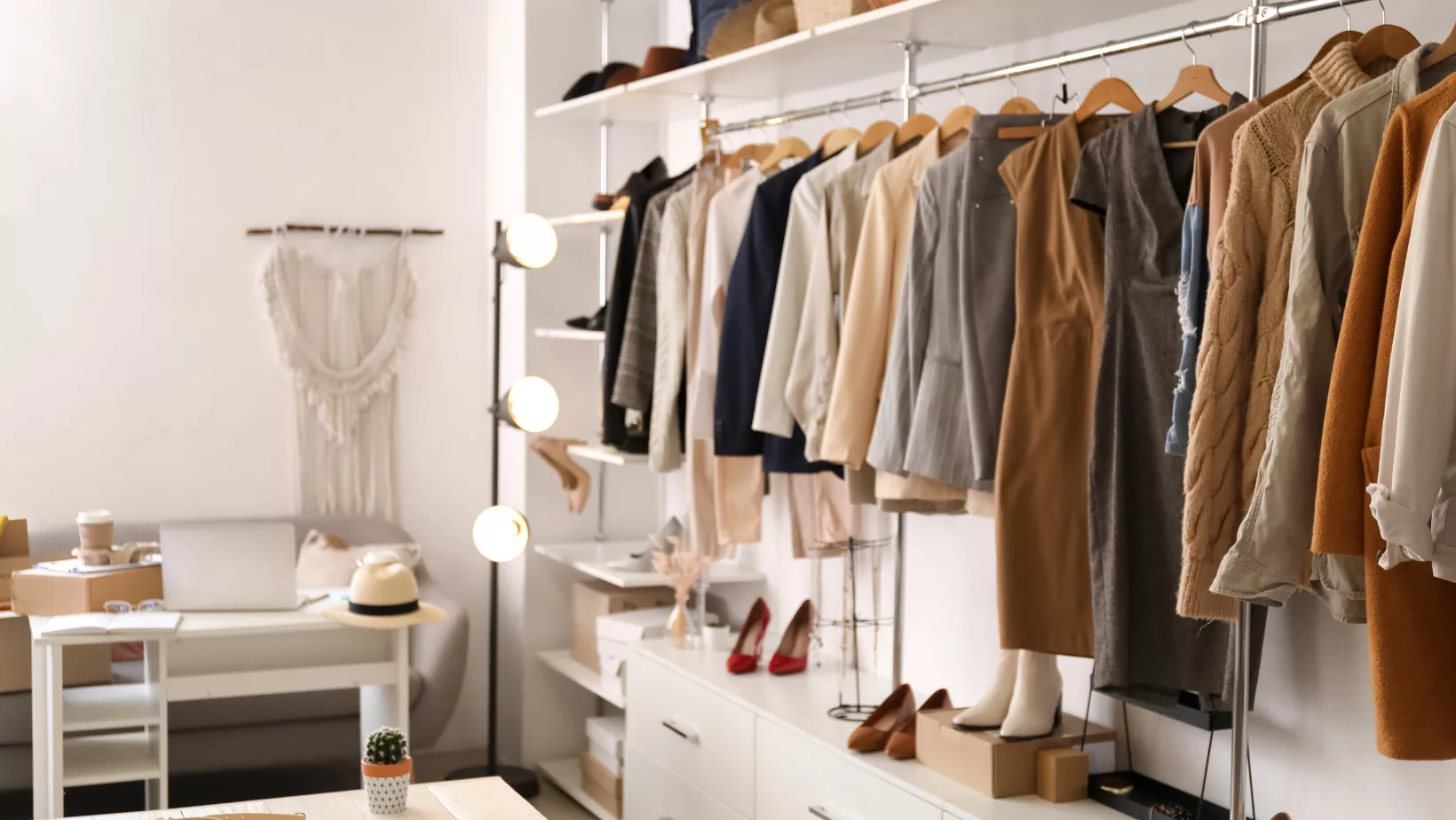 Foto representativa boutique de ropa